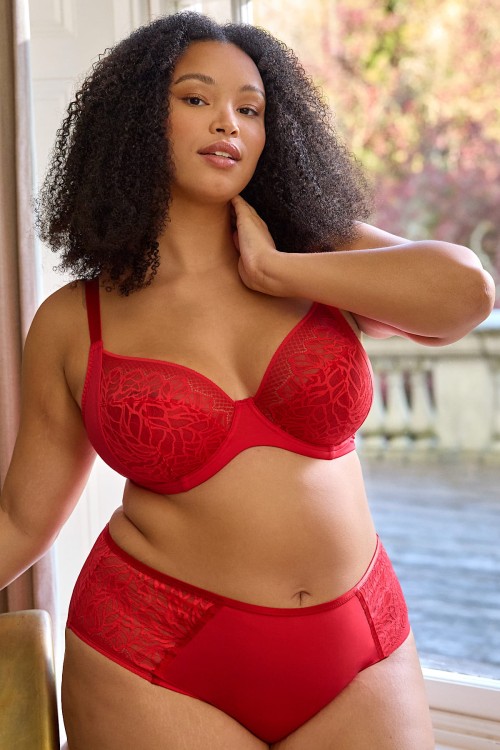 Sophia - Sculptresse - wysokie figi 11192 - red
