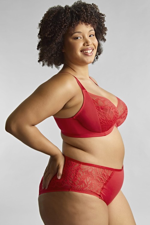 Sophia - Sculptresse - biustonosz plunge 11196 - red