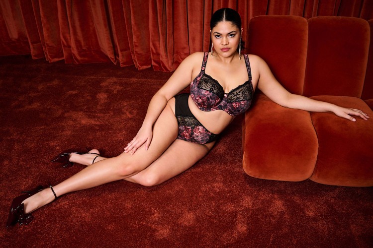 Morgan - Elomi - wysokie figi 4118 - dark romance