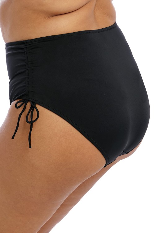 Plain Sailing - Elomi Swim - marszczone figi kąpielowe ES7287 - black