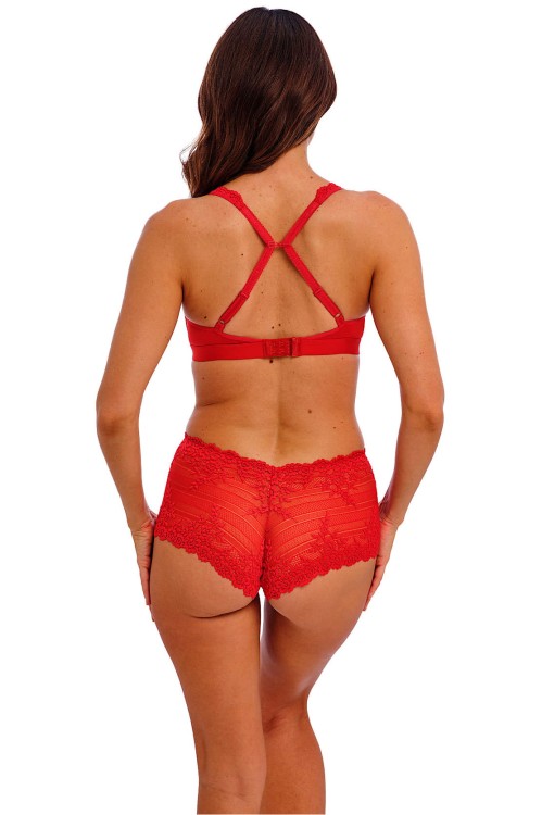Embrace Lace - Wacoal - braletka WA852191 - equestrian red