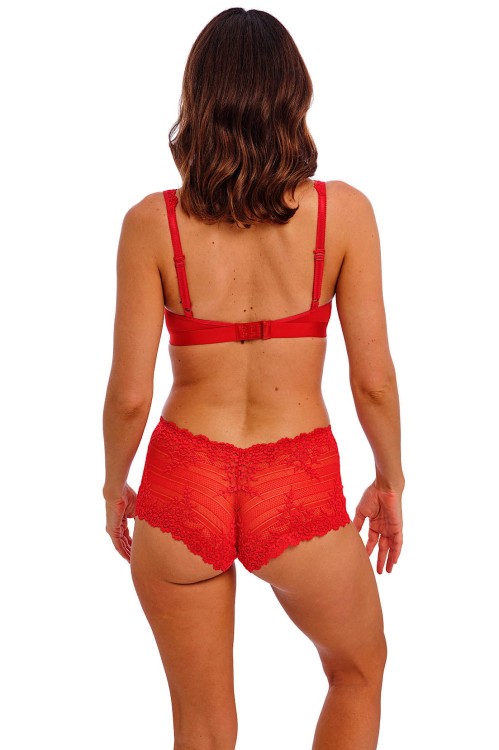 Embrace Lace - Wacoal - braletka WA852191 - equestrian red