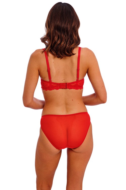 Embrace Lace - Wacoal - figi WA064391 - equestrian red
