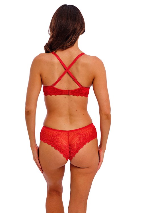 Embrace Lace - Wacoal - biustonosz WA853291 - equestrian red