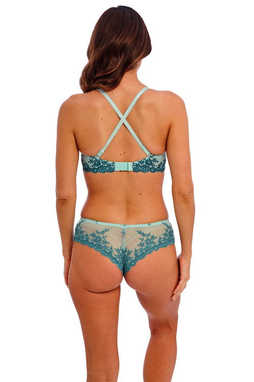 Embrace Lace - Wacoal - figi tanga WA848191 - eggshell blue