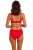 Ines Secret - Wacoal - biustonosz push-up WE601014 - equestrian red