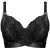 Warrior Soft Cup Bra - Hotmilk - biustonosz bez fiszbin - czerń