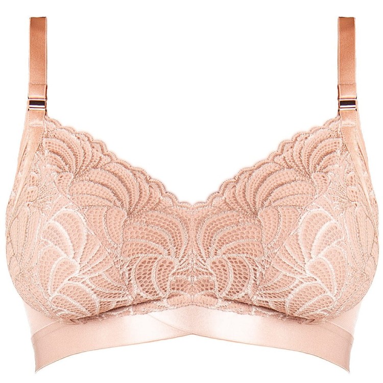 Warrior Soft Cup Bra - Hotmilk - biustonosz bez fiszbin - bronze