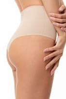 Amber Brasil Maxi - julimex - wysokie figi brazylijskie - beż