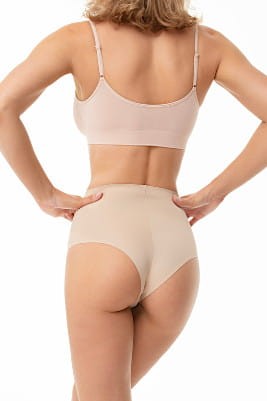 Amber Brasil Maxi - julimex - wysokie figi brazylijskie - beż