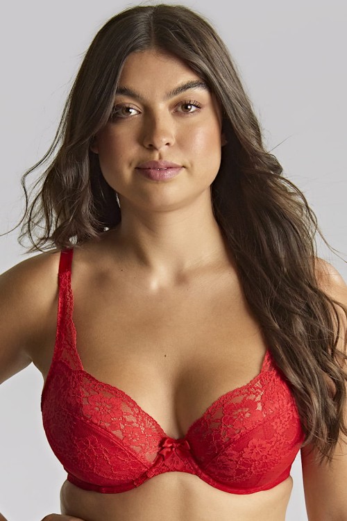 Heidi - Panache - biustonosz high apex 11306 - ruby red