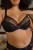 Ella - Sculptresse - biustonosz plunge 11206A - black sequin