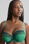 Envy - Panache - biustonosz 7285 - emerald leopard