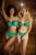 Envy - Panache - biustonosz 7285 - emerald leopard