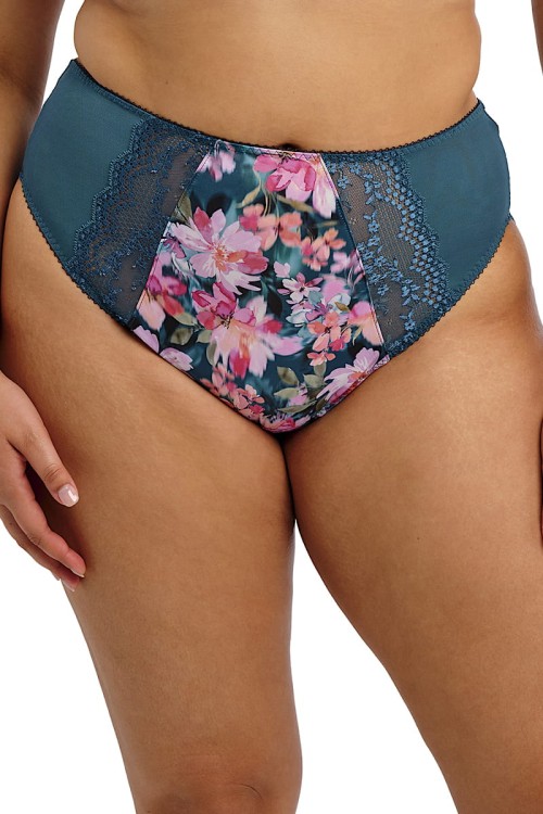Lucie - Elomi - figi 4498 - teal floral