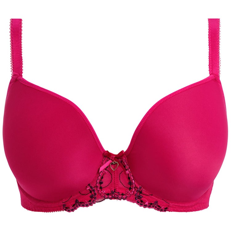 Laurine - Freya - biustonosz t-shirt AA403731 - raspberry