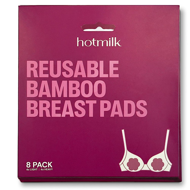Wielorazowe wkładki laktacyjne - Hotmilk - 4 pary