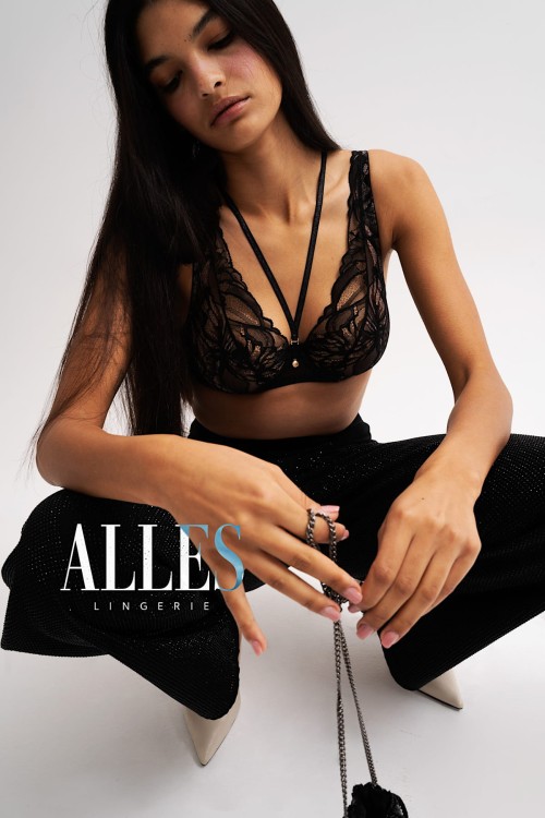 The Icon - Alles - biustonosz braletka MBR - czerń