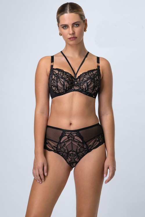 The Icon - Alles - biustonosz miękki MSS - czerń