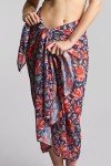 Liliflora - Panache Swim - sarong Aimee SW1728 - liliflora print