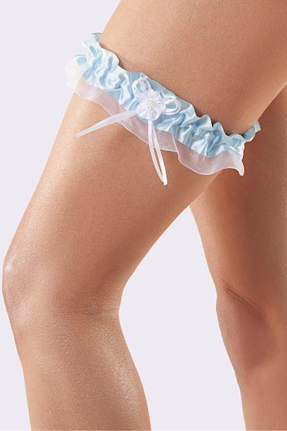 Dublin - Julimex - podwiązka PW-30 - niebieski