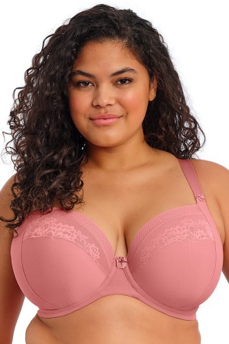 Nerina - Elomi - biustonosz plunge 302734 - dusty rose