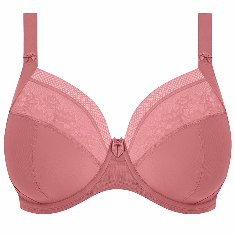 Nerina - Elomi - biustonosz plunge 302734 - dusty rose
