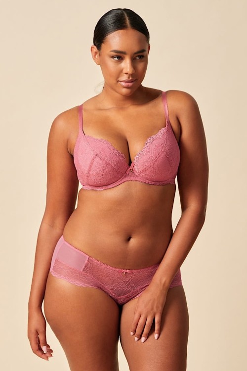 Superboost Lace - Gossard - szorty 7714 - mauve pink