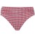 Gingham - Panache Swim - figi kąpielowe midi SW1729 - red gingham