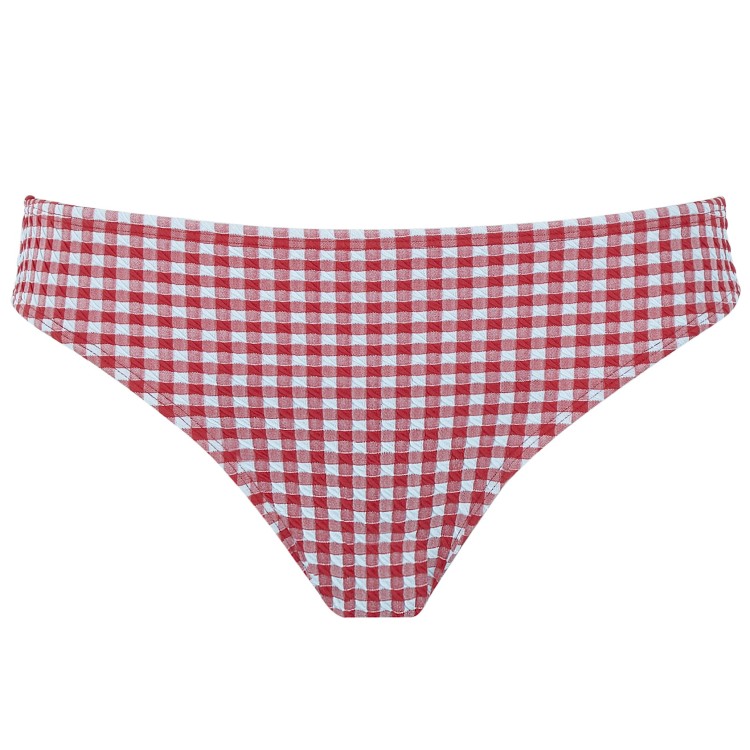 Gingham - Panache Swim - figi kąpielowe SW1726 - red gingham