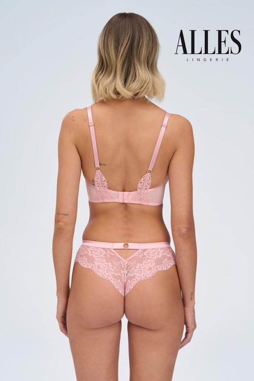 Powder Whisper - Alles - biustonosz push-up TPU - róż