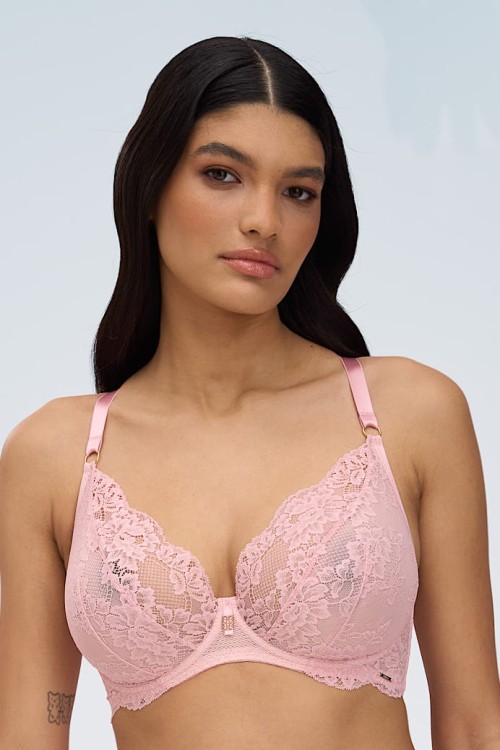 Powder Whisper - Alles - biustonosz miękki MPL - róż