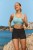 Power Sports Bra - Panache Sport - biustonosz 5021M - aqua haze/wave print