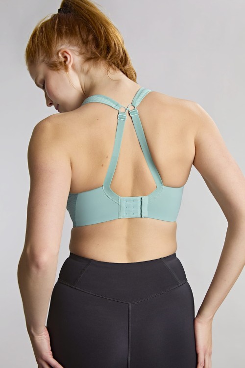 Power Sports Bra - Panache Sport - biustonosz 5021M - aqua haze/wave print
