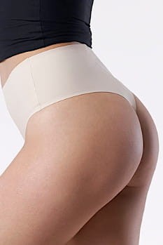 String Maxi - Julimex - stringi z wysokim stanem - beż