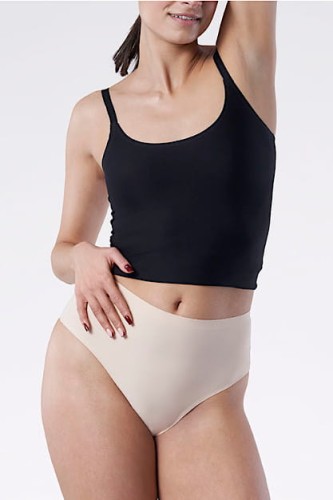 String Maxi - Julimex - stringi z wysokim stanem - beż