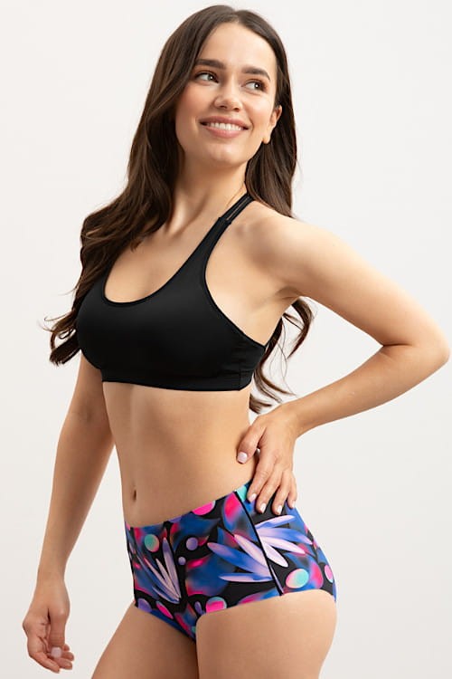Straps Black - Paloma Pink - top