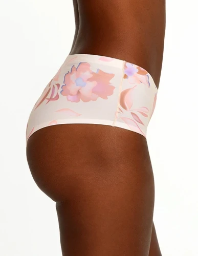 Floral Brazilian Maxi - Paloma Pink - wysokie figi brazylijskie