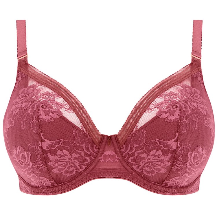 Fusion Lace - Fantasie - biustonosz plunge 102314 - rosewood