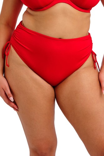 Plain Sailing - Elomi Swim - marszczone figi kąpielowe ES7287 - lava