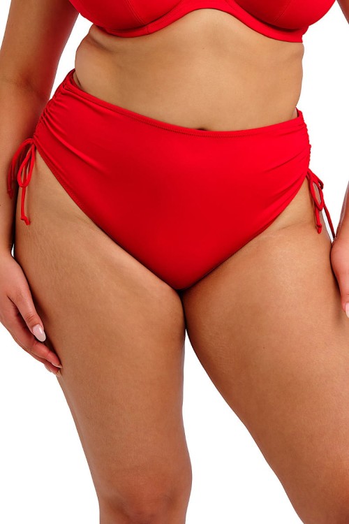 Plain Sailing - Elomi Swim - marszczone figi kąpielowe ES7287 - lava