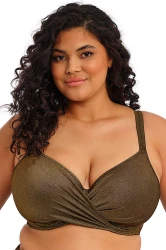 Sunset Shimmer - Elomi Swim - biustonosz kąpielowy ES803227 - gold rush