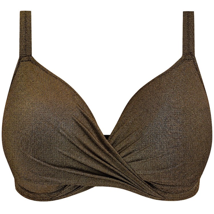 Sunset Shimmer - Elomi Swim - biustonosz kąpielowy ES803227 - gold rush