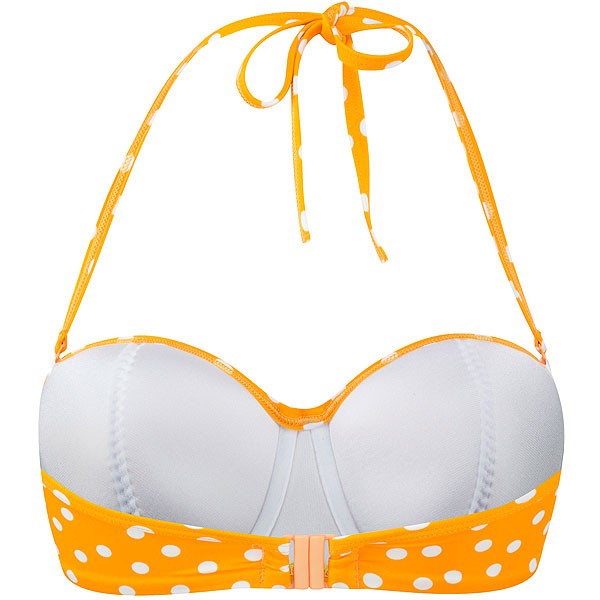 Betty - Cleo Swimwear - bandeau CW0033 - żółty