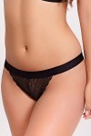 Lyzy - Cleo by Panache - figi tanga 9762 - czerń