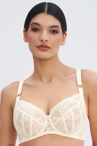 Pure Romantic - Alles - biustonosz miękki MSS - wanilia