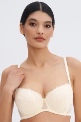 Pure Romantic - Alles - biustonosz push-up 01 KPU - wanilia
