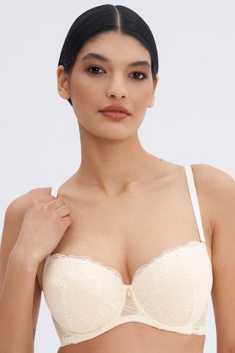 Pure Romantic - Alles - biustonosz push-up 01 KPU - wanilia