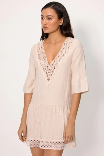 Caleta - Ysabel Mora - sukienka plażowa 86286 - sand brown