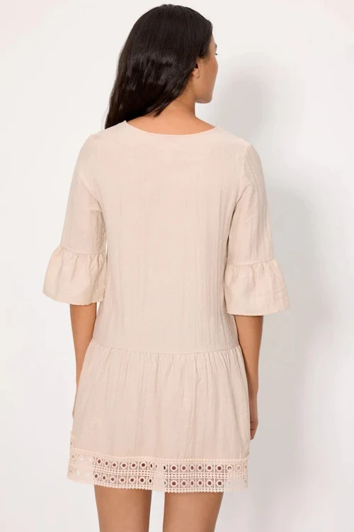 Caleta - Ysabel Mora - sukienka plażowa 86286 - sand brown